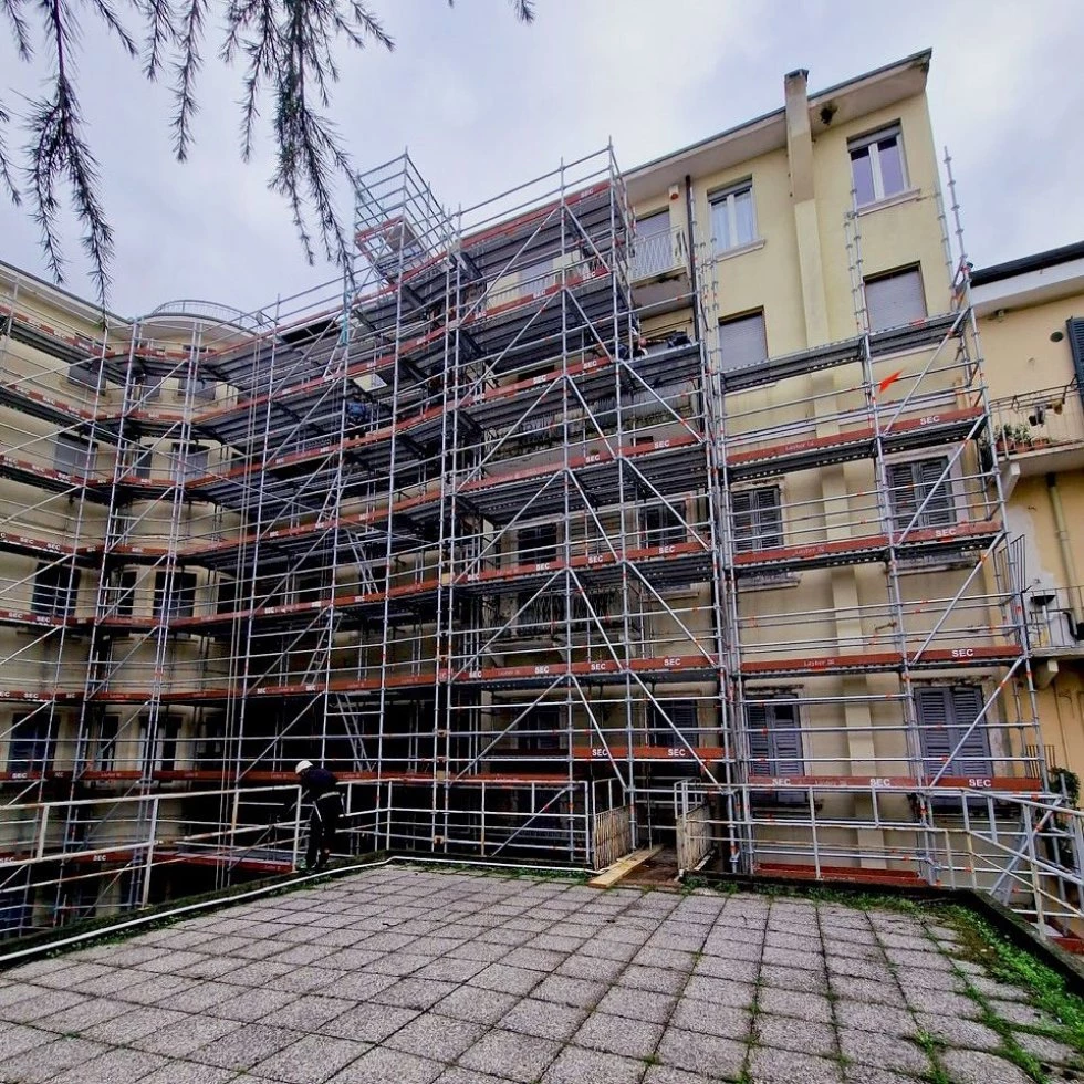 Qualità Layher in Corso Porta Nuova